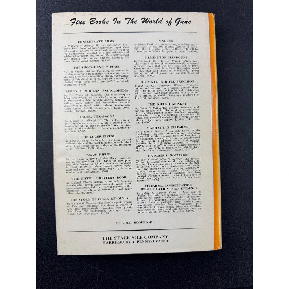 Elementary Gunsmithing A Manual‎ of Instruction for Amateurs Thomas Samwoth 1958